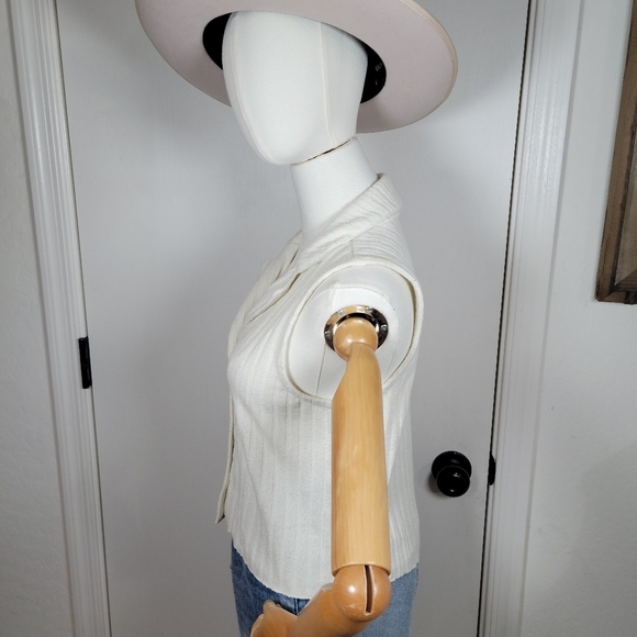 Madewell Mixed Button Ribbed Polo Perfect Summer Tank Size Small - Picture 9 of 12